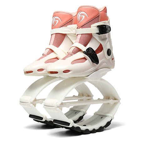 New Kangaroo Jump Boots-Shoes Workout Jumps Gen II Series Pink White