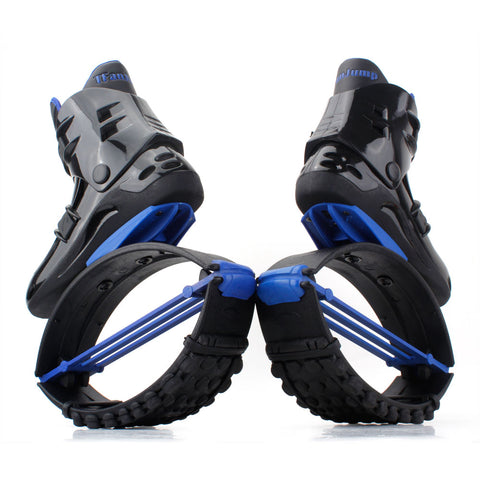 Kangaroo Jump Boots-Shoes Workout Jumpers Gen I Series Blue Black –  kangooboots
