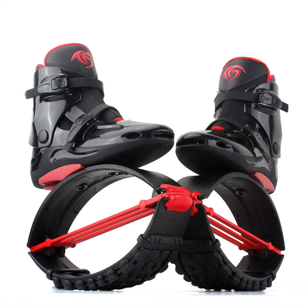 perle Ingen måde Seaboard Kangaroo Jump Shoes Workout Jumpers Gen II Series Black-Red – kangooboots